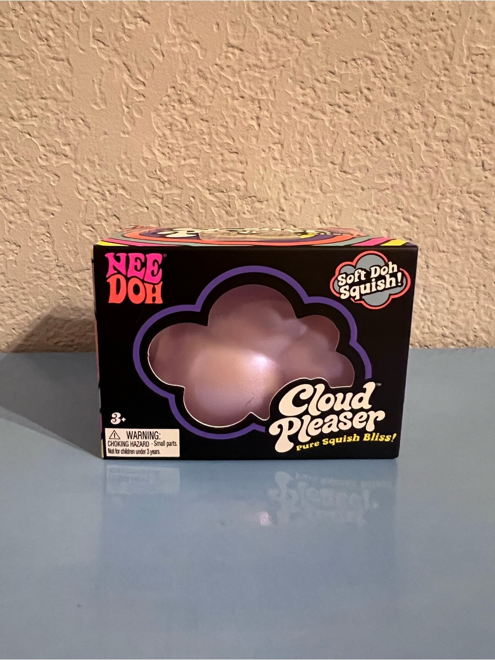 Authentic NeeDoh Cloud Pleaser - Iridescent Pink-Purple💜☁️🩷☁️